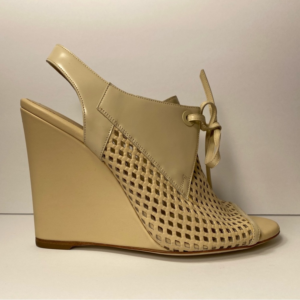 Balenciaga wedge open toe pumps sandals 37.5 - Picture 2 of 10